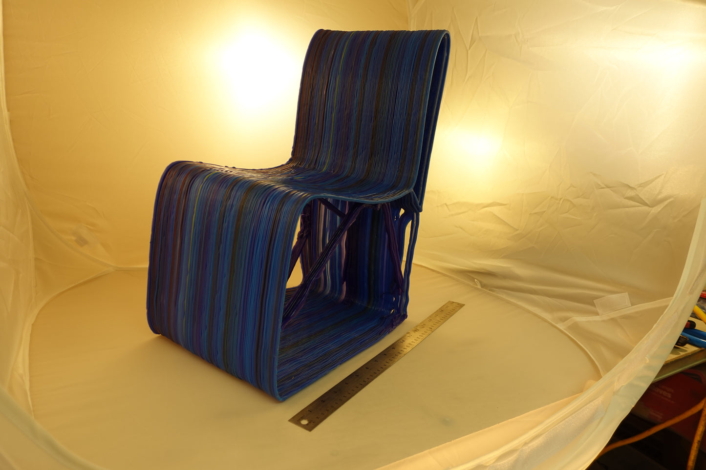 Colorful 3D Printed Kids Chair
