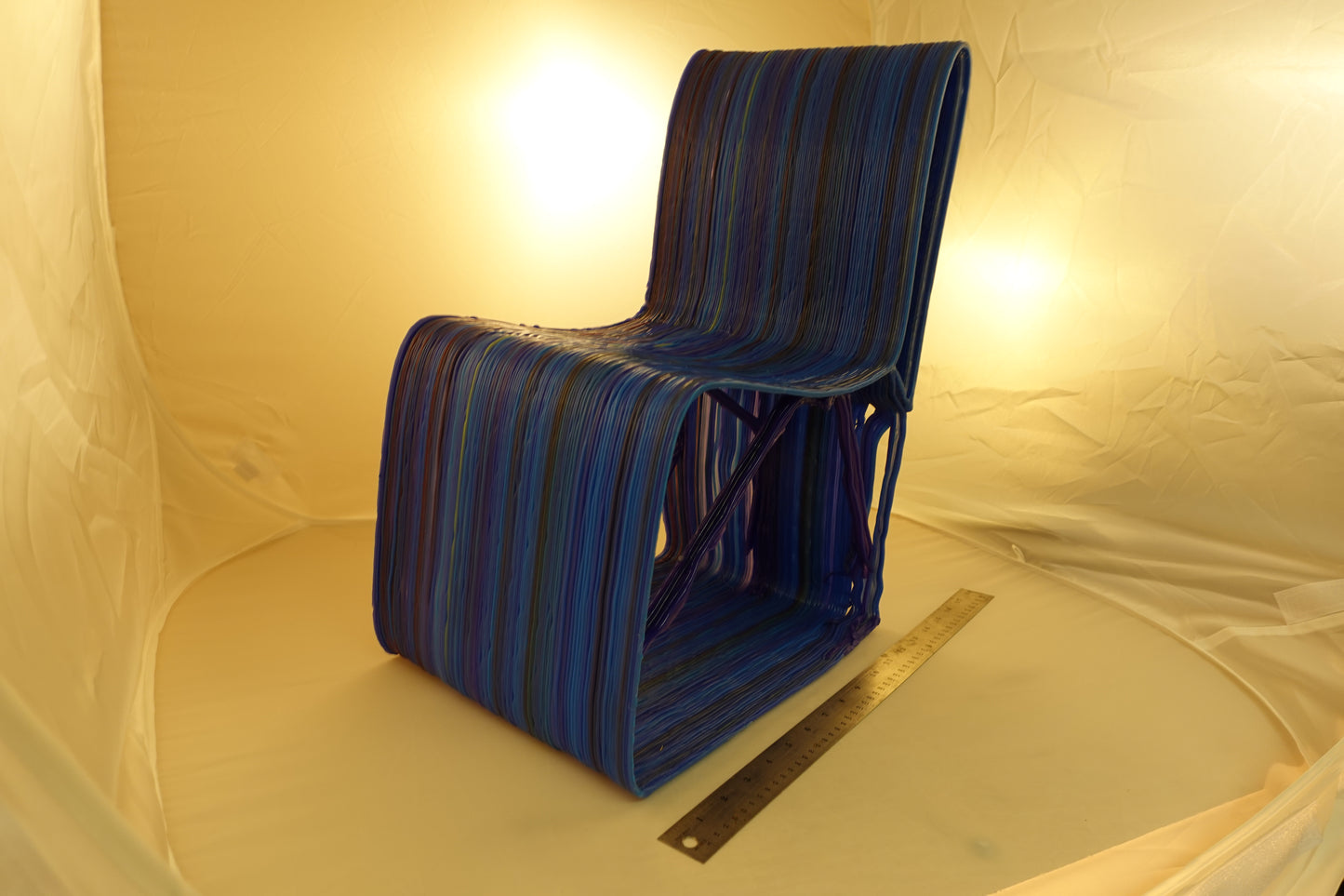 Colorful 3D Printed Kids Chair