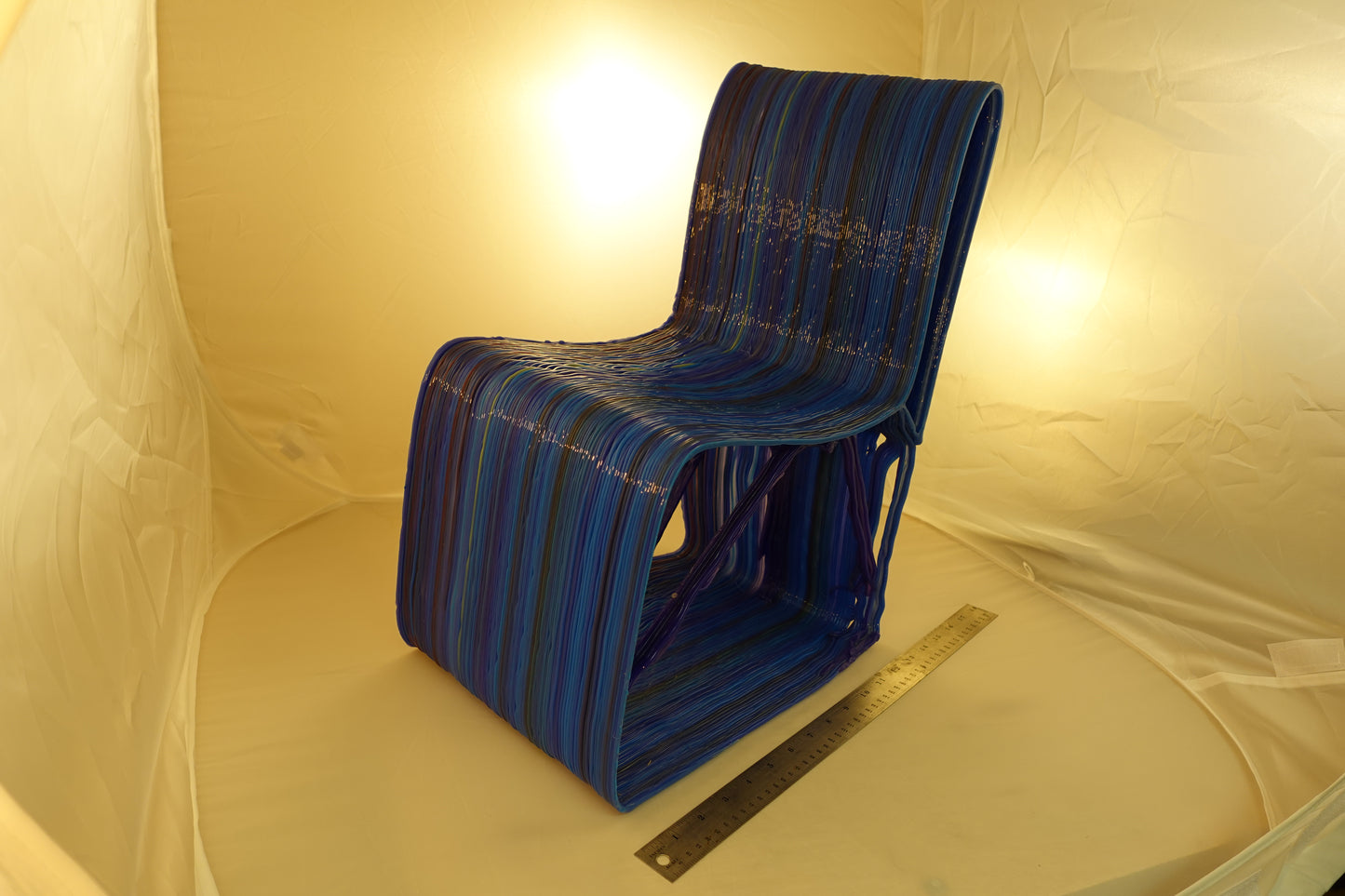 Colorful 3D Printed Kids Chair