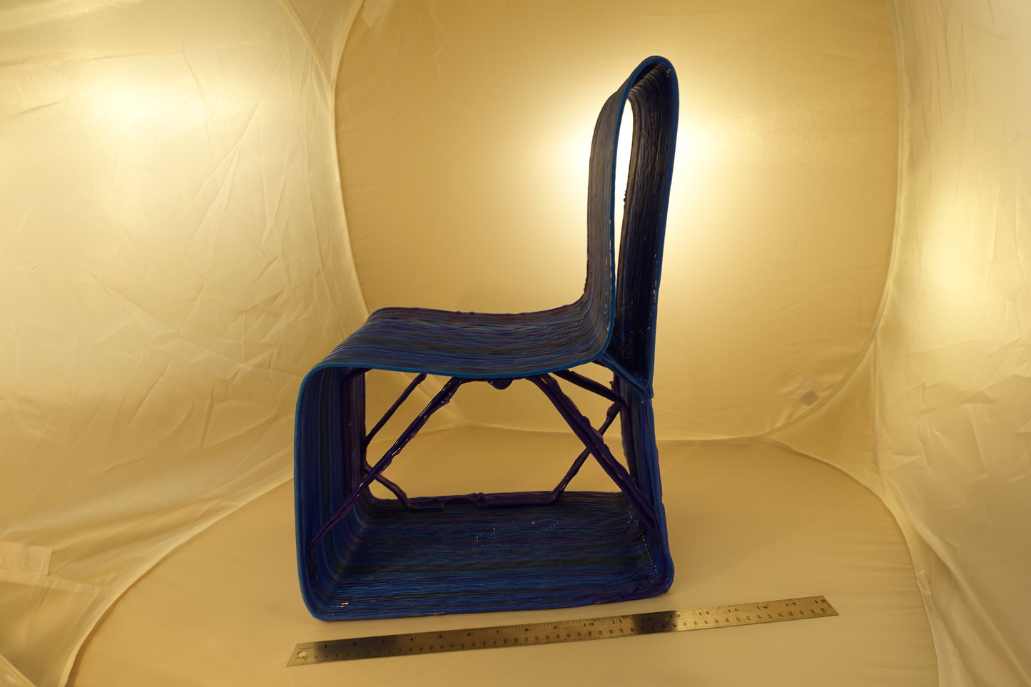 Colorful 3D Printed Kids Chair