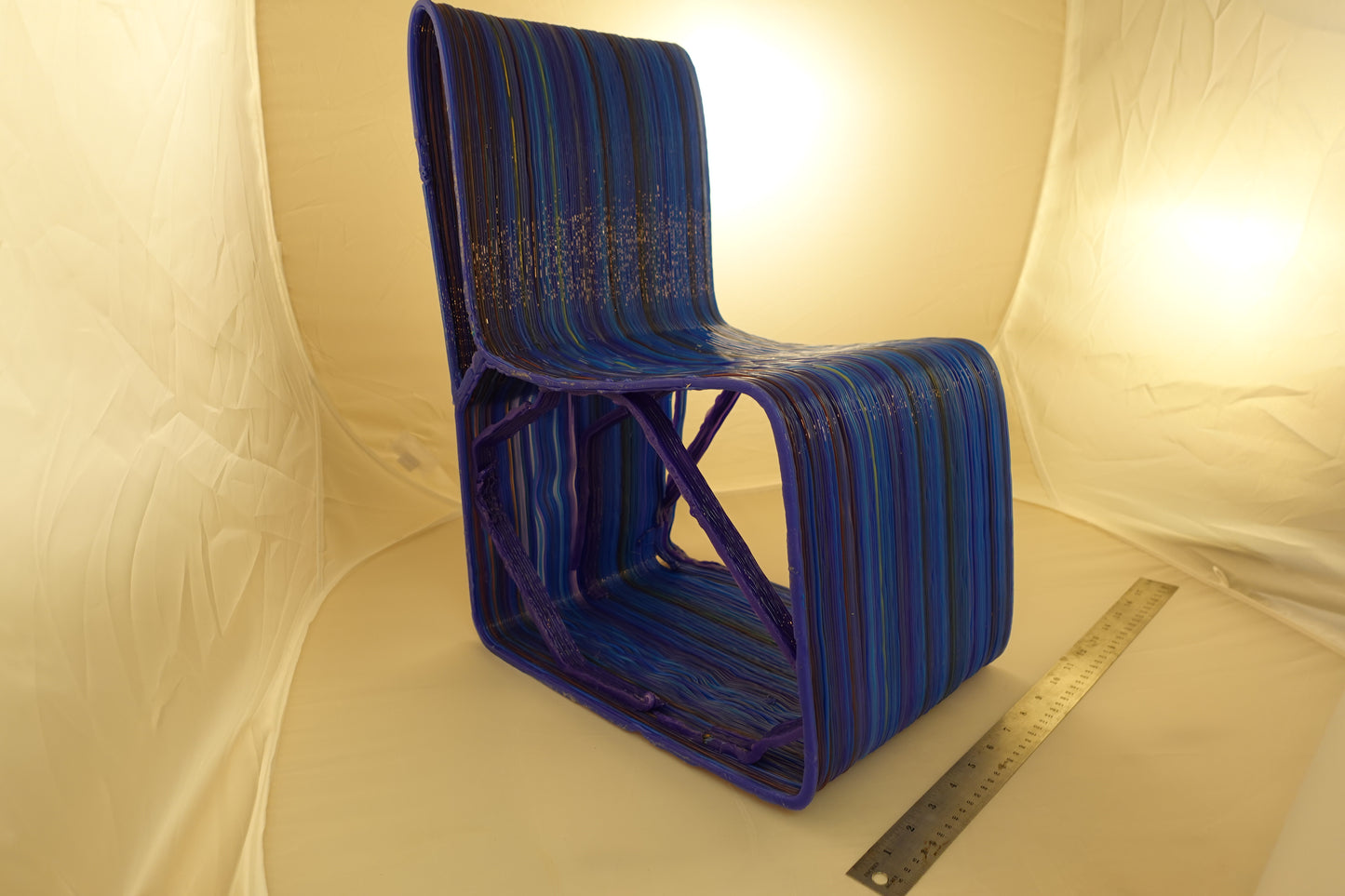 Colorful 3D Printed Kids Chair