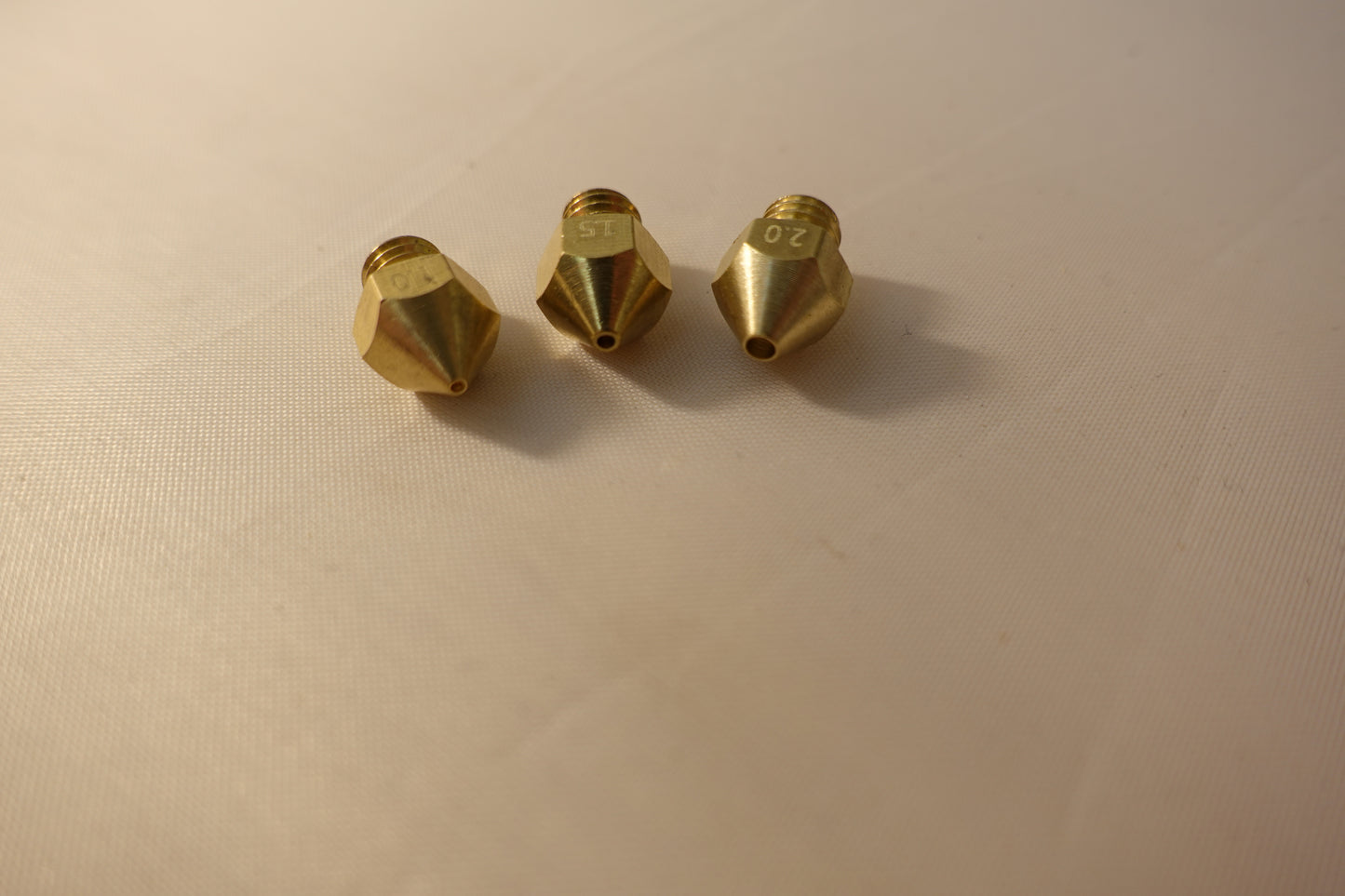 Large Diameter Brass 3D Printer Nozzles