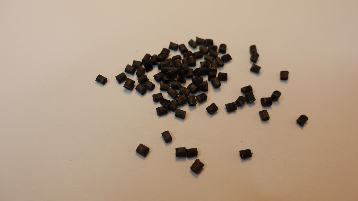 Polypropylene (PP) pellets with carbon fiber (1 lb.)