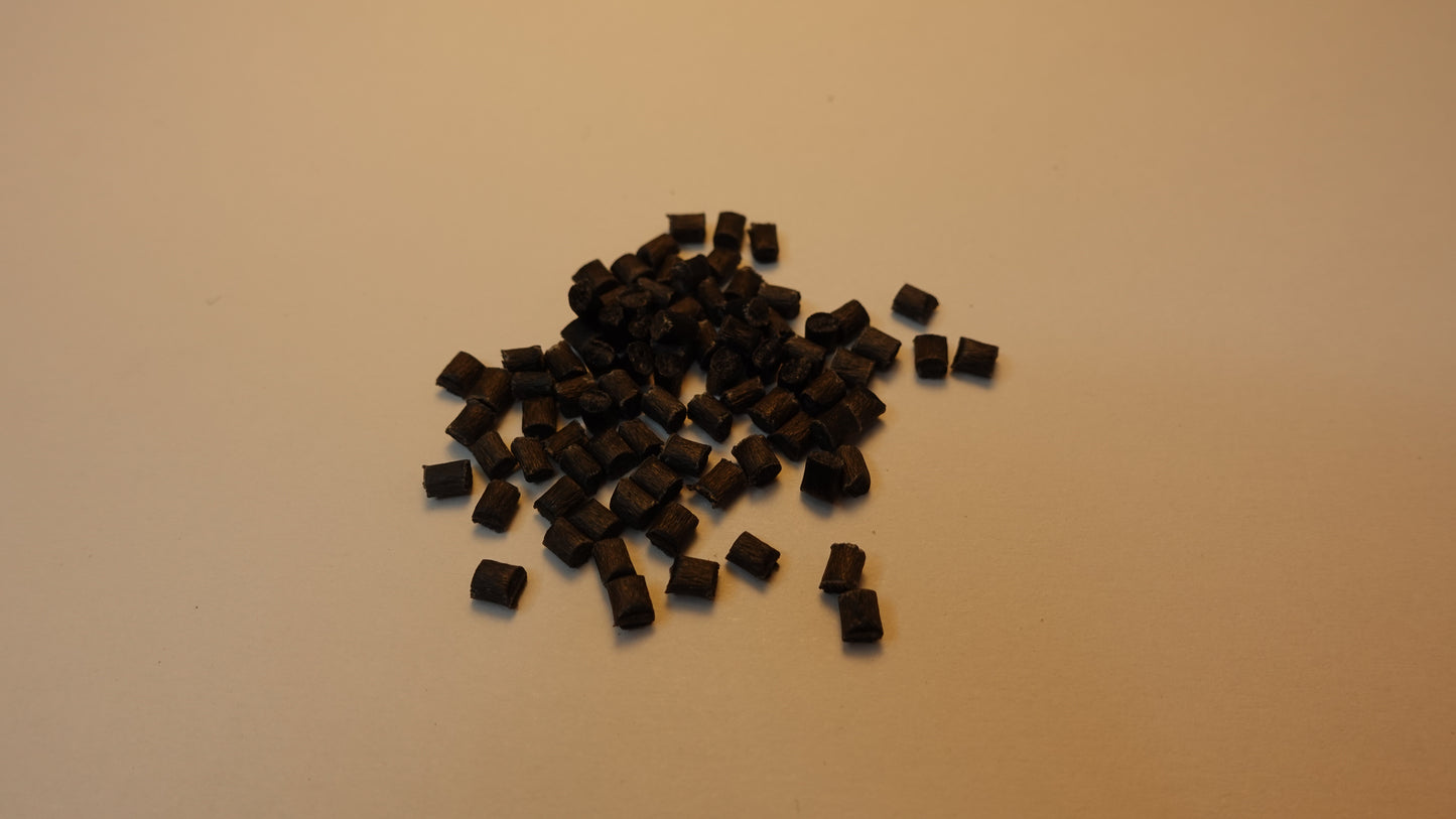 Polypropylene (PP) pellets with carbon fiber (1 lb.)