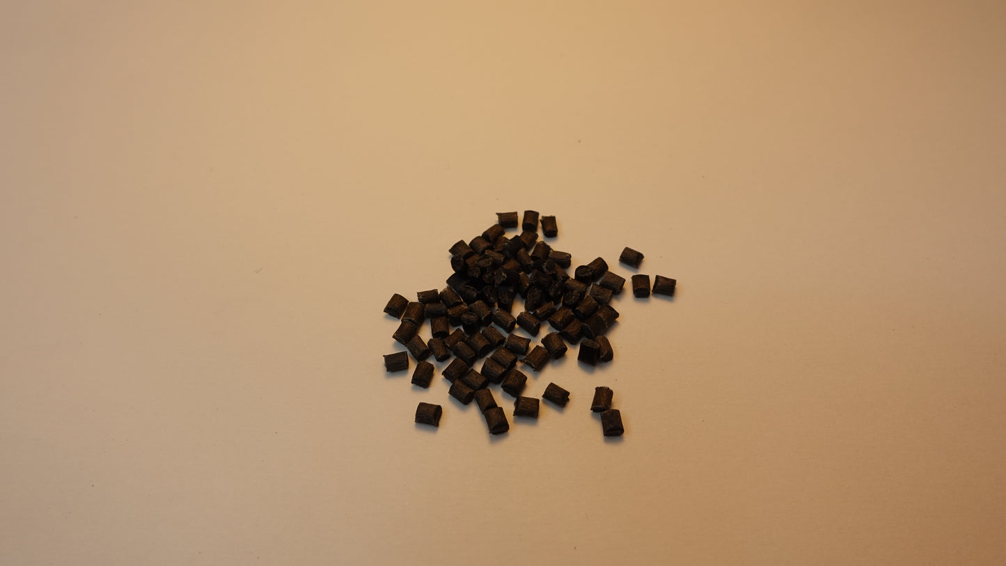 Polypropylene (PP) pellets with carbon fiber (1 lb.)