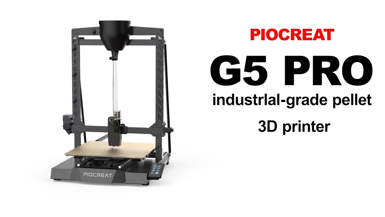 Piocreat G5 Pellet Extruder 3D Printer - Original