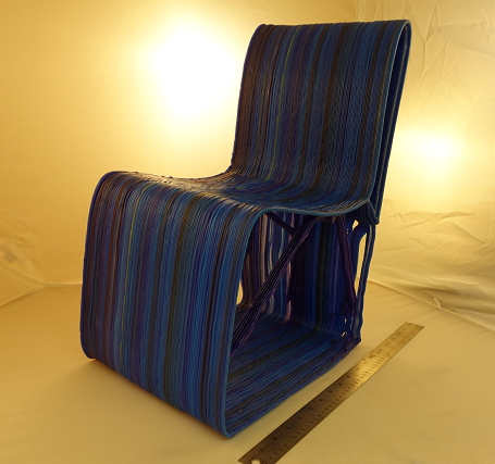 Colorful 3D Printed Kids Chair