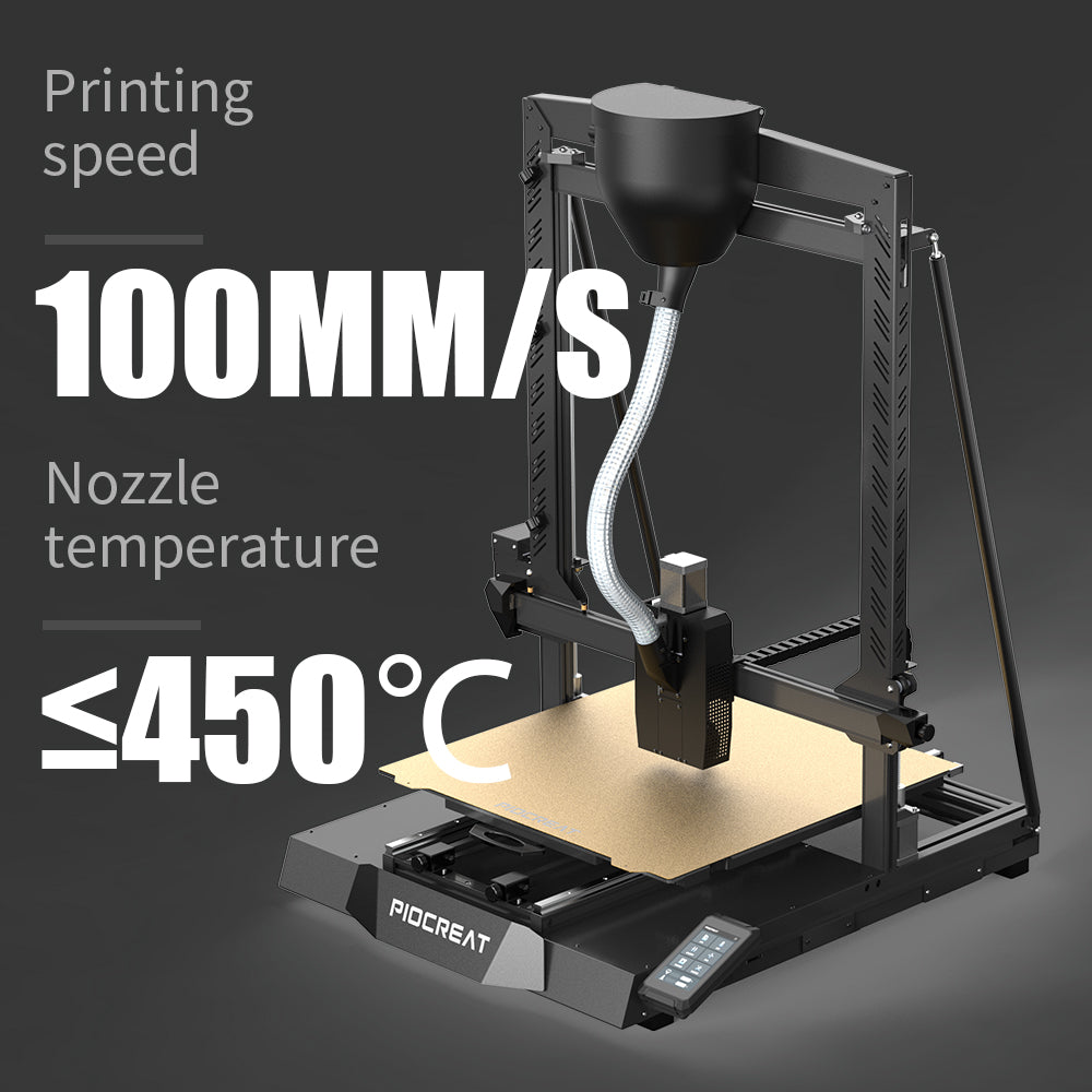 Piocreat G5 Pellet Extruder 3D Printer